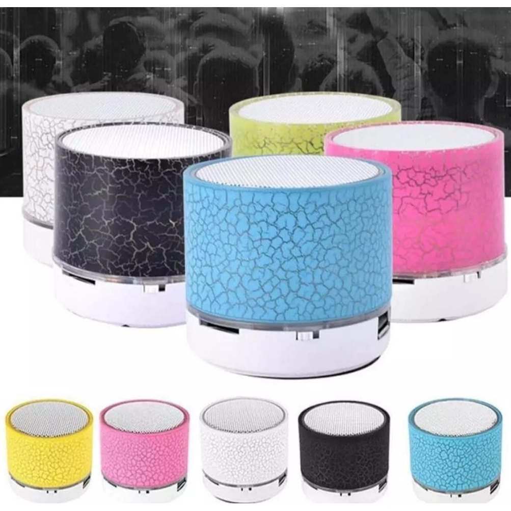 Speaker Bluetooth Retak LED-Speaker Bluetooth Mini Led-Speaker Bluetooth Retak LED BT Audio