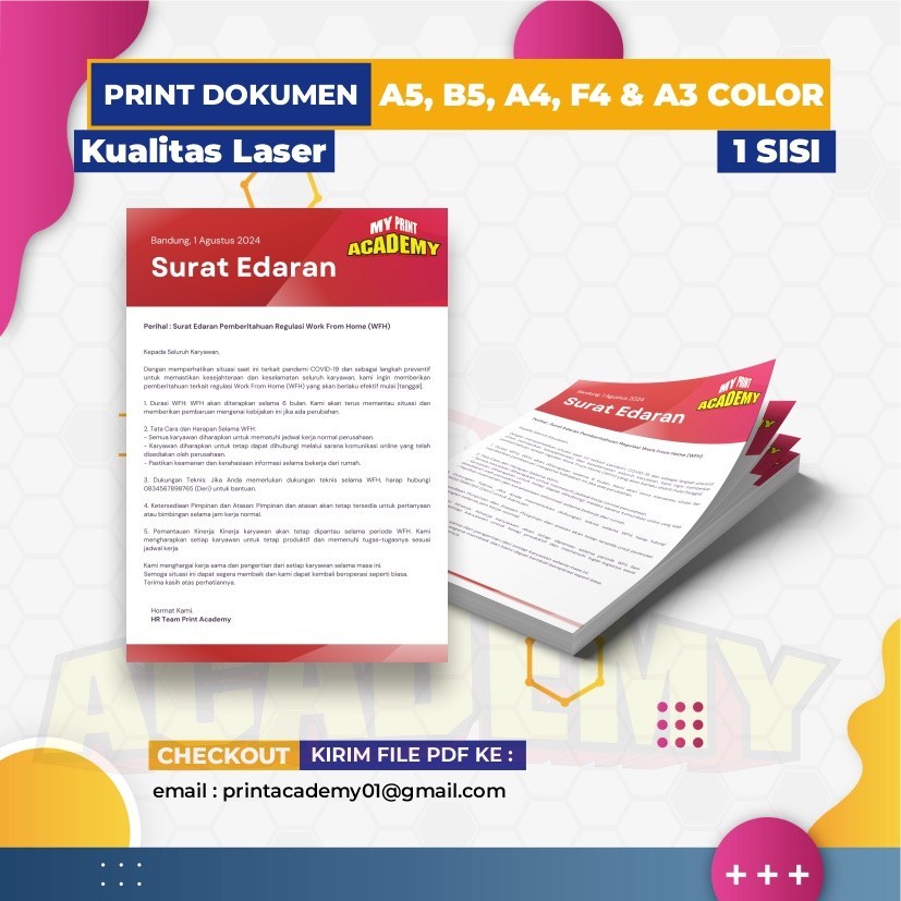 

PRINT DOKUMEN CETAK DOKUMEN 1 SISI WARNA KUALITAS DIGITAL OFFSET A5 B5 A4 A3