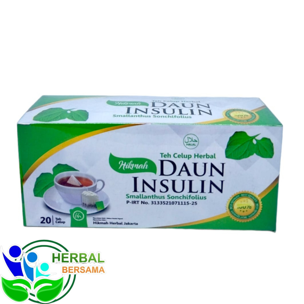 

Teh Celup Insulin Hikmah Obat Diabet Gula Isi 20 Kantong