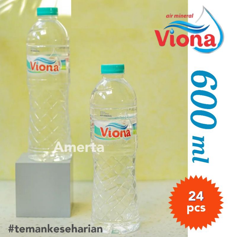 

AIR MINERAL VIONA BOTOL 600 ML 1 DUS isi 24 PCS