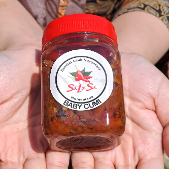 

Sambal Baby Cumi Homemade di Indonesia