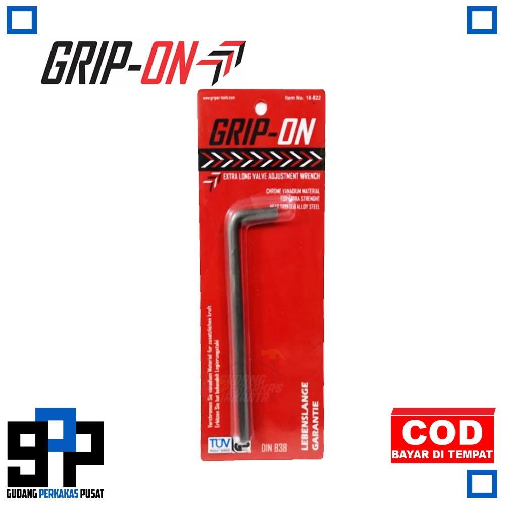 Grip- On Kunci L Stelan klep kunci stel klep