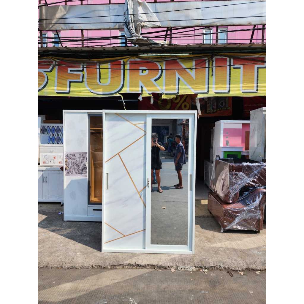 LEMARI 2 PINTU JUMBO / LEMARI 2 PINTU BESI