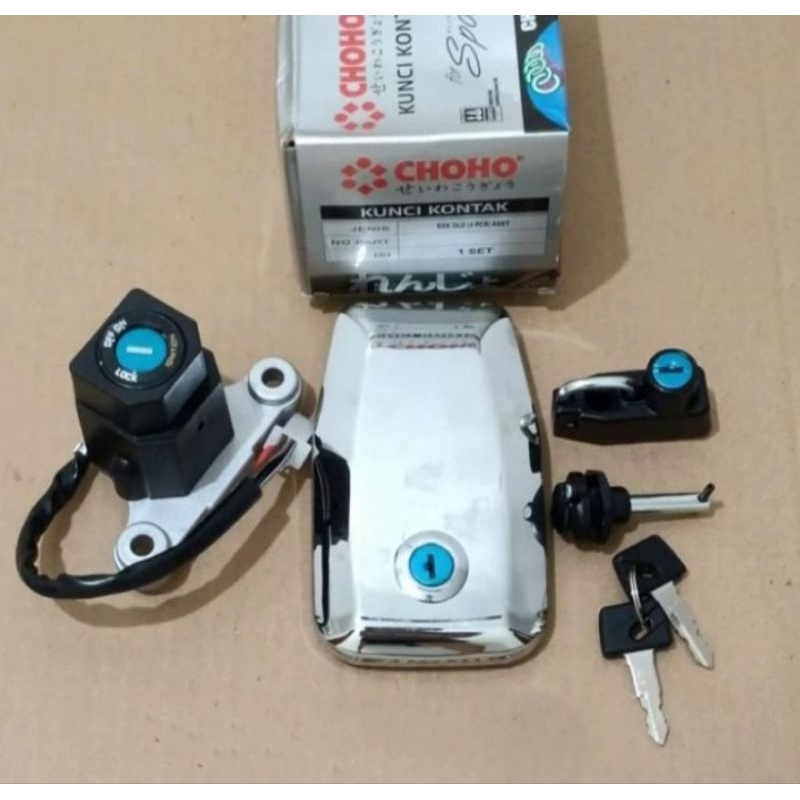 KUNCI KONTAK RX KING OLD DAN TUTUP TANGKI RX KING 4 BAGIAN CHOHO GOOD QUALITY