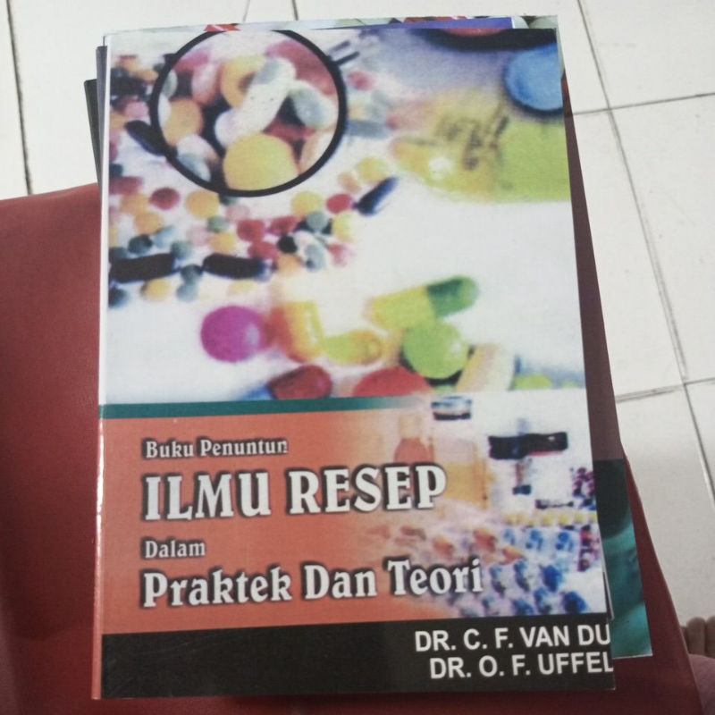 buku penuntun ILMU RESEP dalam PRAKTEK DAN TEORI