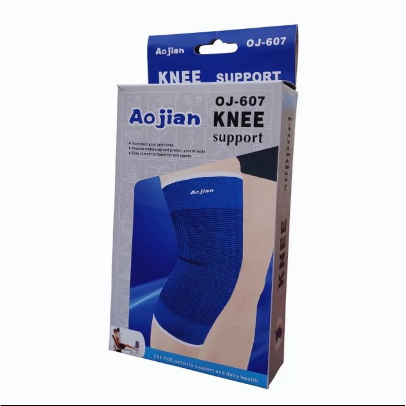 OJ-607 Aojian Knee Support Deker Pelindung Lutut Elastis