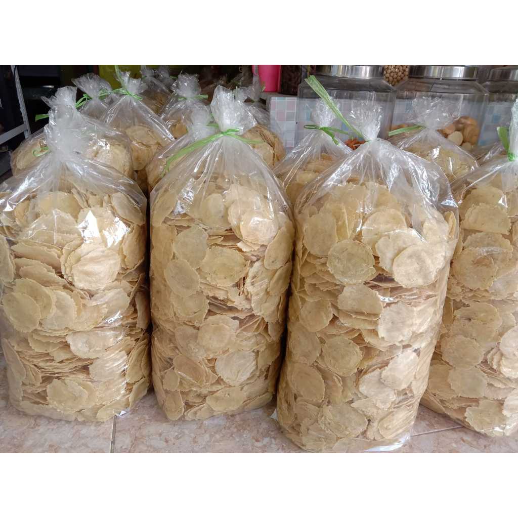 

Emping Melinjo Mentah Tipis Premium 500gram