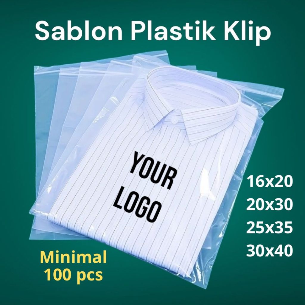 

Sablon plastik Klip ukuran 16x20, 20x30, 25x35, 30x40 free desain | termurah