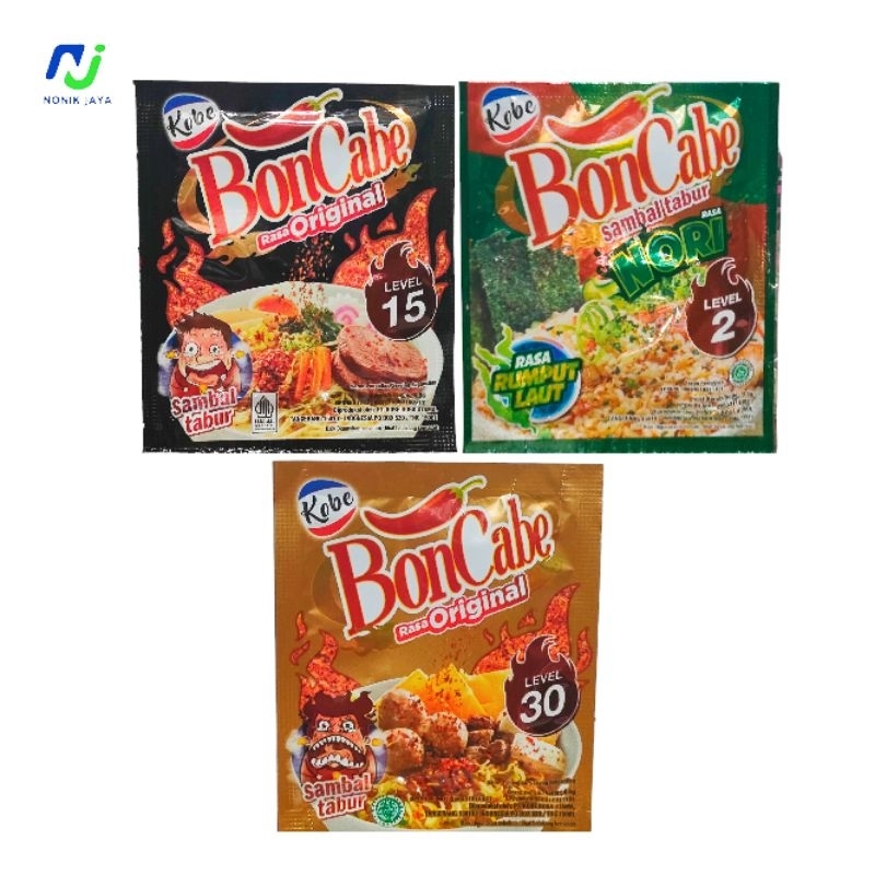 

Bon Cabe Sambal Tabur Renteng Isi 12 Pcs