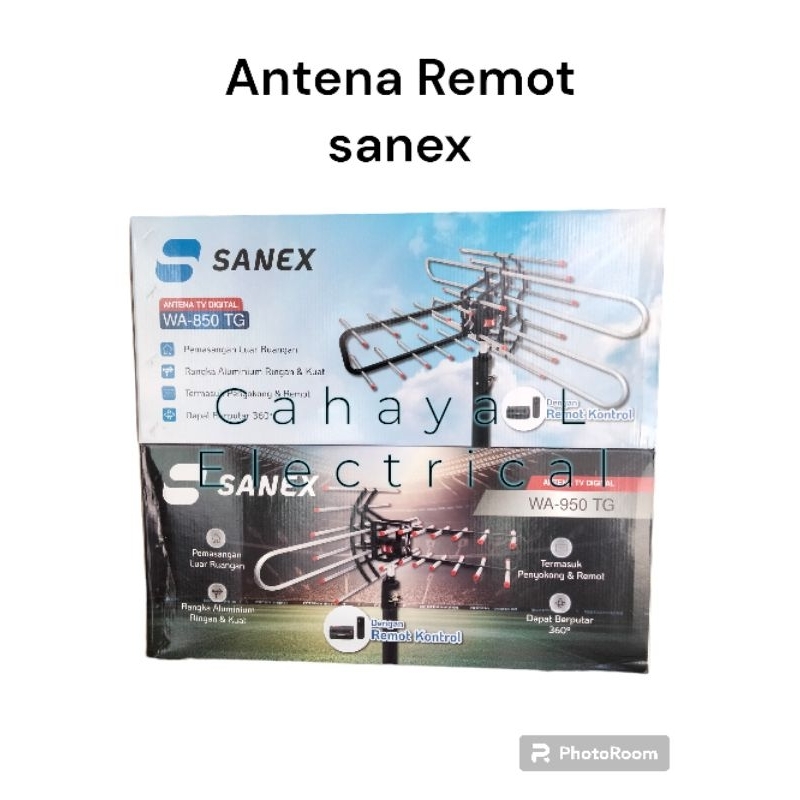 ANTENA REMOT SANEX ANTENA TV DIGITAL BOOSTER