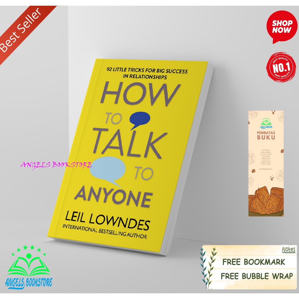 KODE P6Y  INDONESIA  How to Talk to Anyone by Leil Lowndes