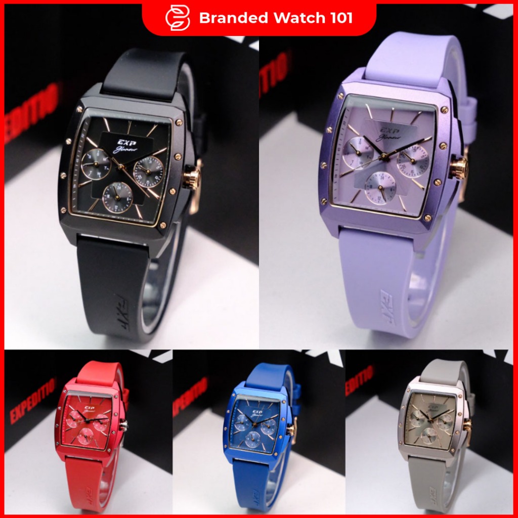 ORIGINAL Jam Tangan Wanita Expedition Exp 6636 / Exp6636 / E 6636 / E6636 / 6636 Garansi Resmi 1 Tah