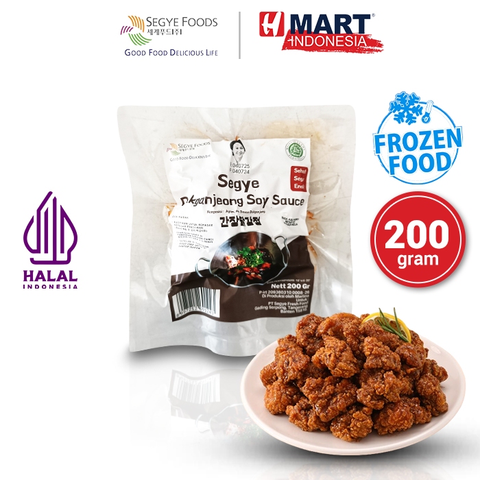 

Segye Dakgangjeong Soy Ready to Cook - Rasa Asli Korea 200g
