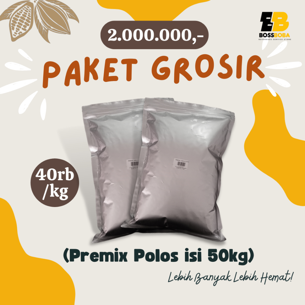 

Paket Grosir Premix Frezzo Kemasan Polos (50kg)