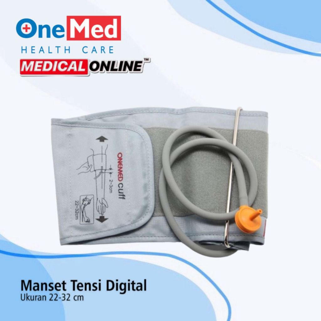 Manset Tensi Onemed Size L 22-32Cm Cuff Tensi Digital Medical Online