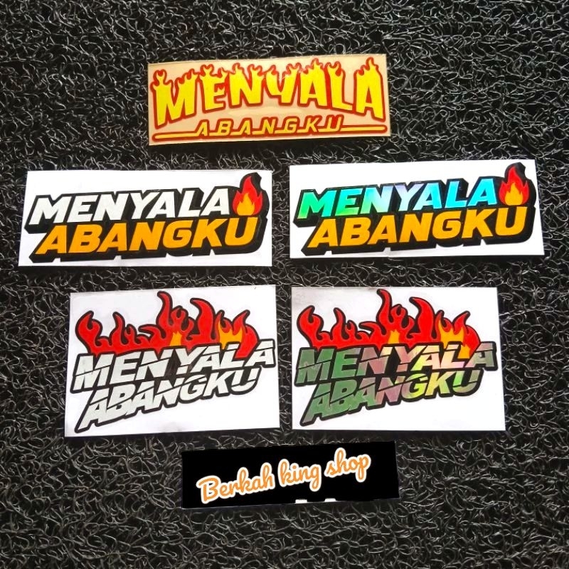 

sticker menyala abangku sticker cutting