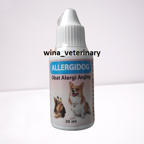 Allergidog 30 ml obat alergi khusus anjing - allergi dog - alergi