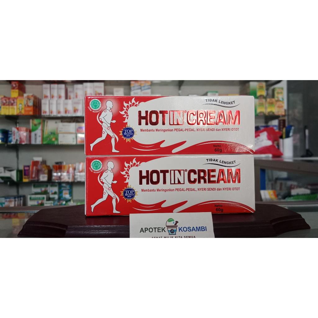 60 GR (KARDUS MERAH) TUBE HOT IN CREAM