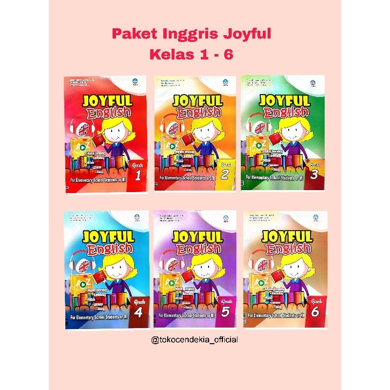 

Paket Inggris Joyful Kurikulum Merdeka SD/MI Kelas 1 s/d 6