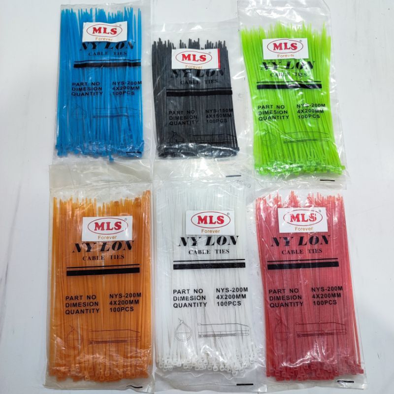 

CABEL TIES WARNA/CABLETIES PENGIKAT WARNA 3X100MM