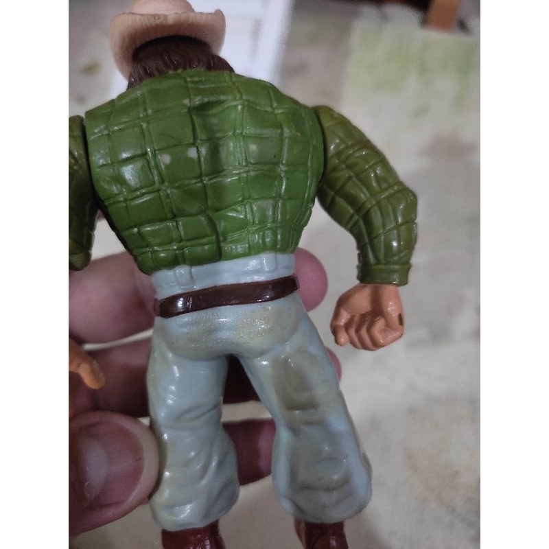 figure wwf vintage skinner with gator breaker