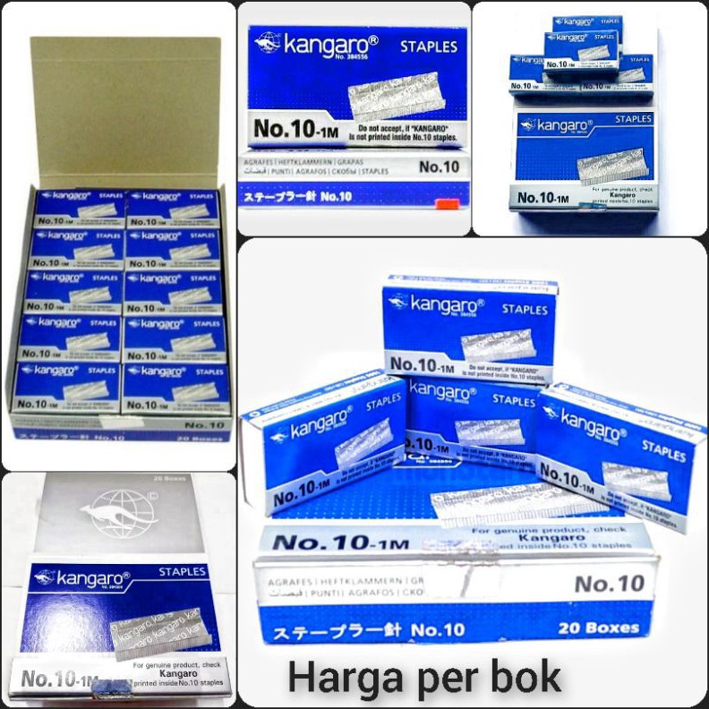 

KODE Y36Z Isi Staples Kangaro No11M 1pak2 kotak