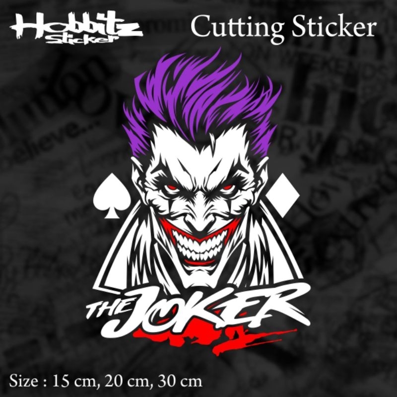 

Stiker Cutting New Joker Keren Sticker Kaca Body Mobil Murah