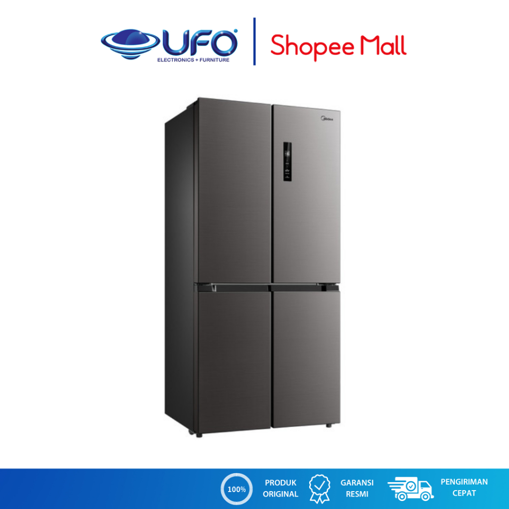 Midea Kulkas 4 Pintu Multidoor 470 Liter Inverter MDRF632FIF28-ID