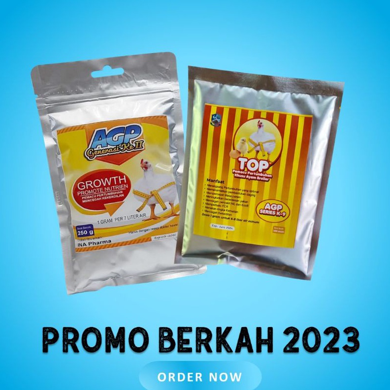 KODE H53Q harga promo AGP Generasi ke II Pemacu Pertumbuhan Ayam Broiler