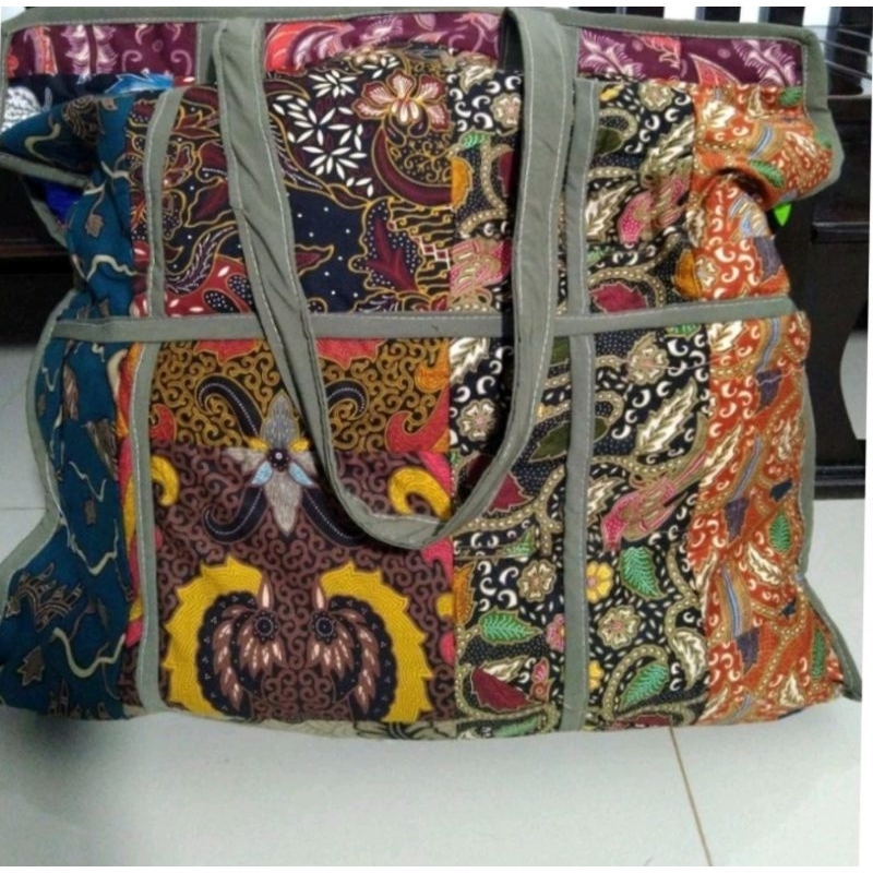 TAS LOUNDRY BATIK PERCA