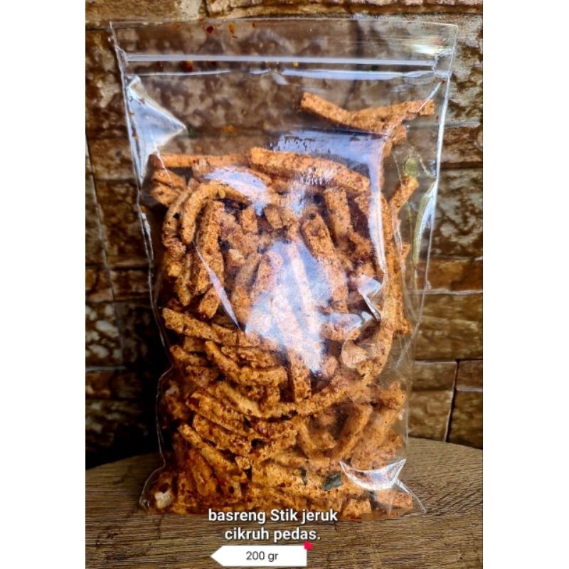 

Basreng Stik Pedas Daun Jeruk/Basreng Viral/Basreng Pedas