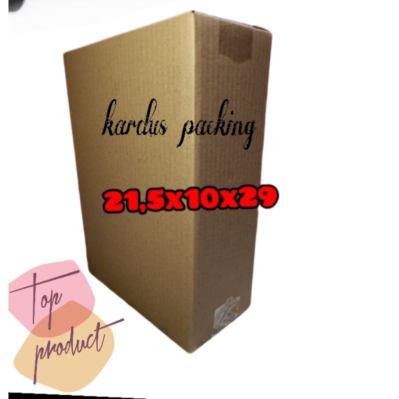 

kardus Packing UK 21'5x10x29 Kardus besar