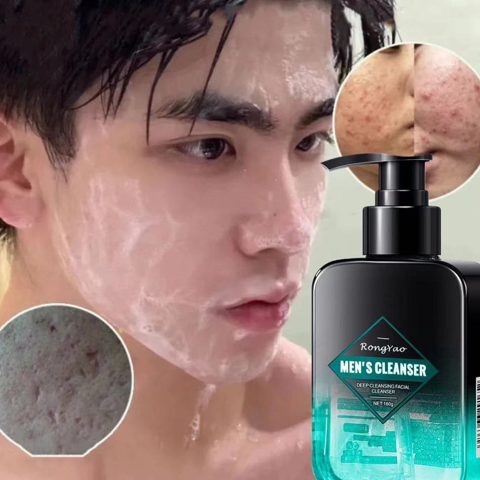 Pembersih Wajah Pria Pemutih Wajah Pria Face Wash Acnes Facial Wash Tungau Pembersih Jerawat Dan Kom