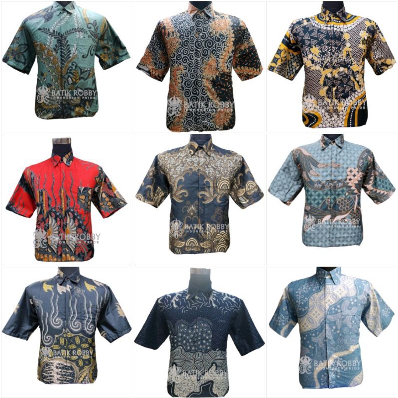 KEMEJA BATIK KEREN BAJU KERJA