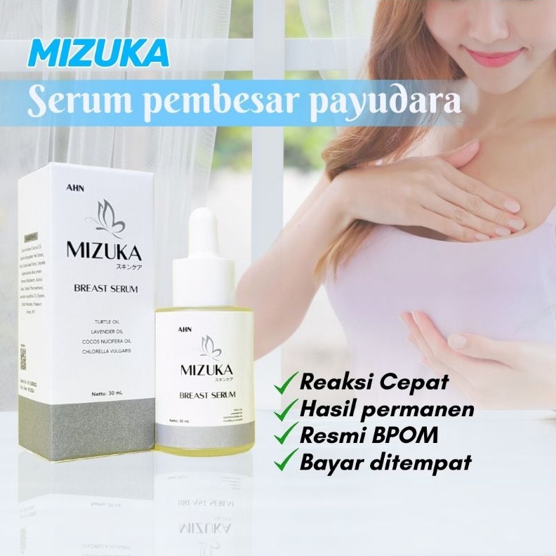 PAKET AMPUH Mizuka Sabun dan Mizuka Breast Serum Paket Perawatan Payudara e S8R5