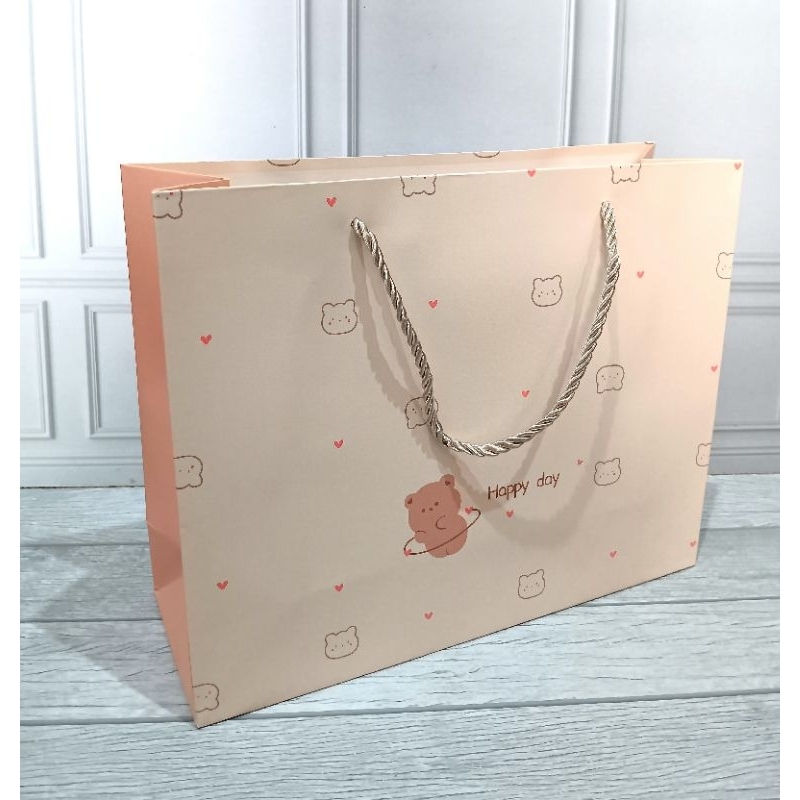 

paper bag samping motif cute animal/paper bag samping/paper bag motif