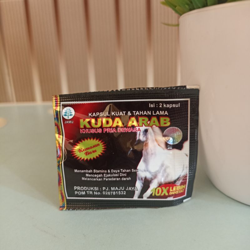 OBAT KUAT OBAT TAHAN LAMA KUDA ARAB (1 SACHET) NUTRISI PLUS PRIA DEWASA  KHUSUS PRIA 21+++ OBAT EDI