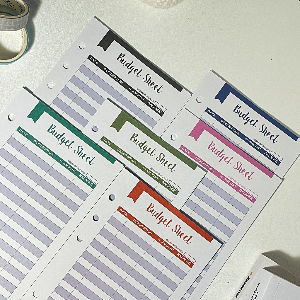 

The Bunny Kids Refill Binder | A6 Budget Tracker | A6 Notepad tracker | Cash envelope tracker | Money Planner | Daily Planer Cashflow | Paper Binder | Buku Agenda Keuangan | Traker keungan