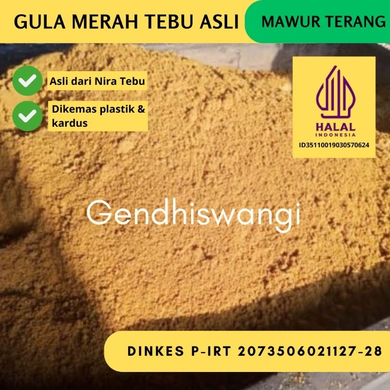 

GENDHISWANGI- GULA MERAH TEBU (NIRA TEBU) ASLI 5 KG/ UNTUK ECO ENZYME / FOODGRADE 5 kg