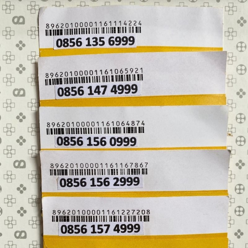 nomor cantik indosat 11D 999