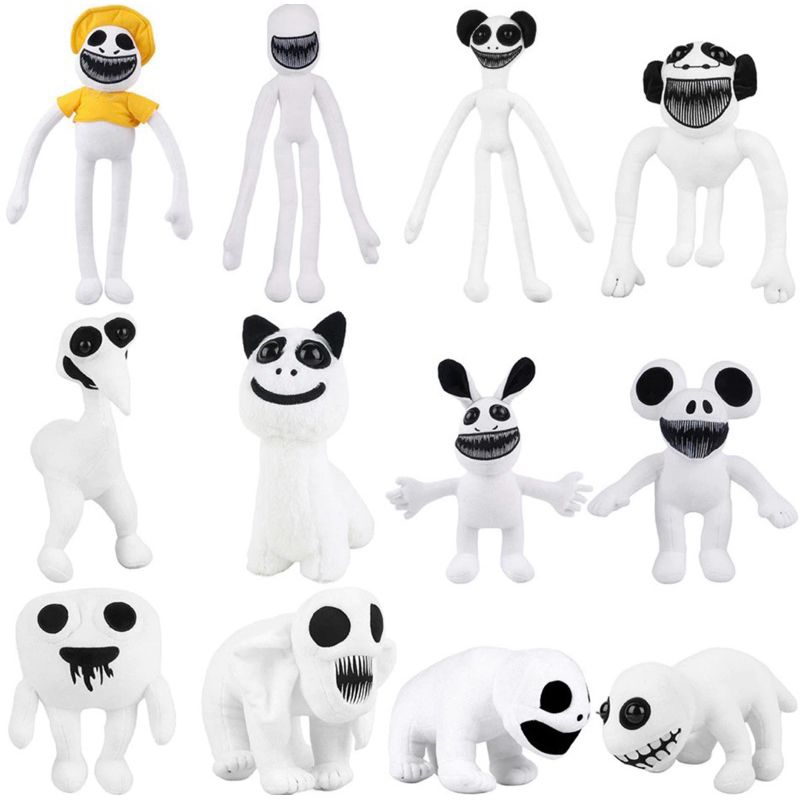 Boneka New Zoonomaly Plush Toys Horor Plushies Doll Monsters 35cm