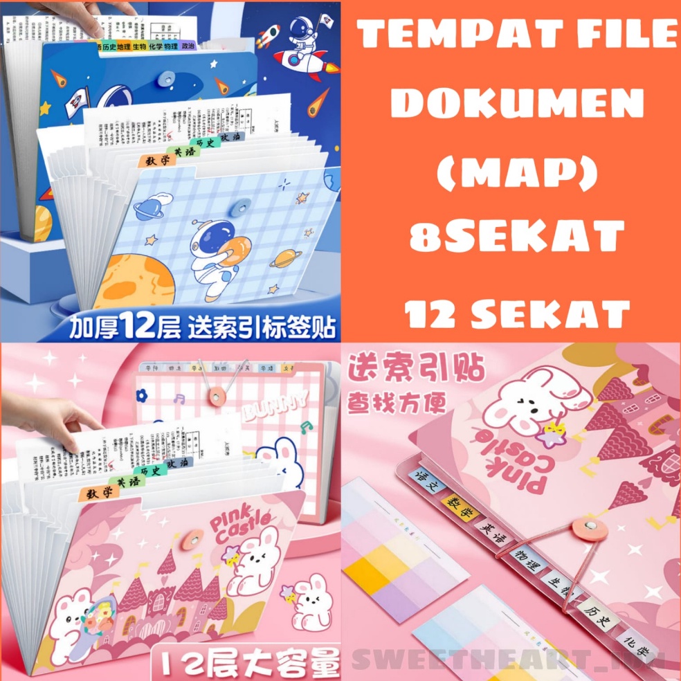 

KODE H75C PREMIUM Tempat file dokumen sekat map berkas laporan map organizer file bag