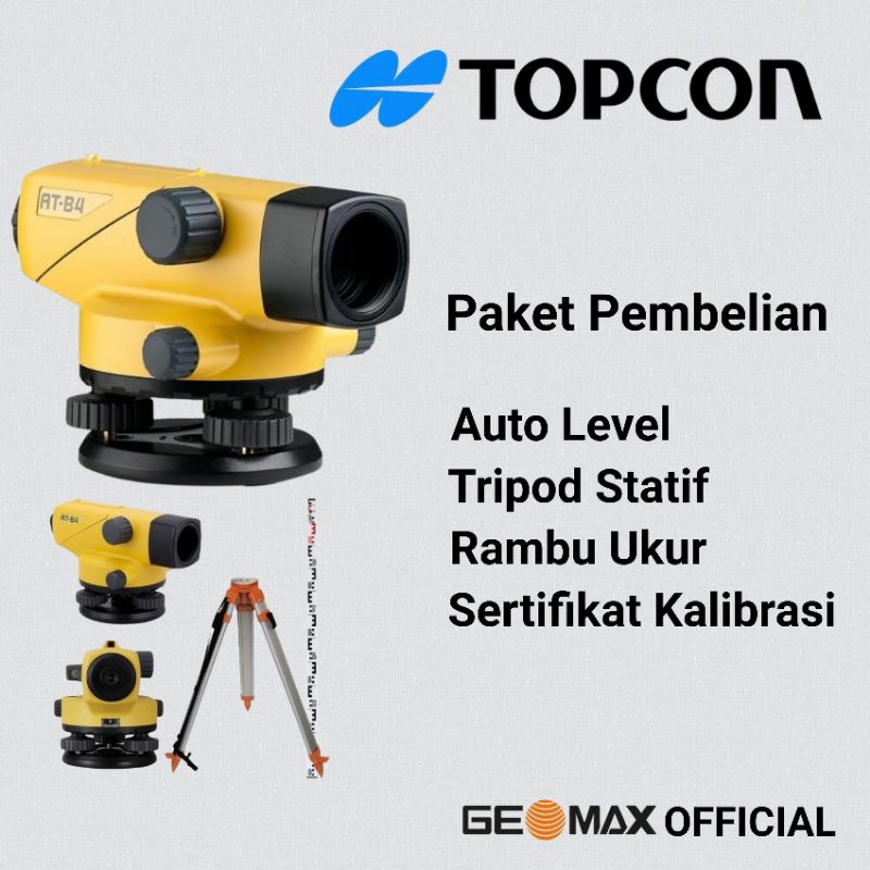 Automatic Level Topcon Atb4 Bekas / Waterpas Topcon Atb4 Bekas