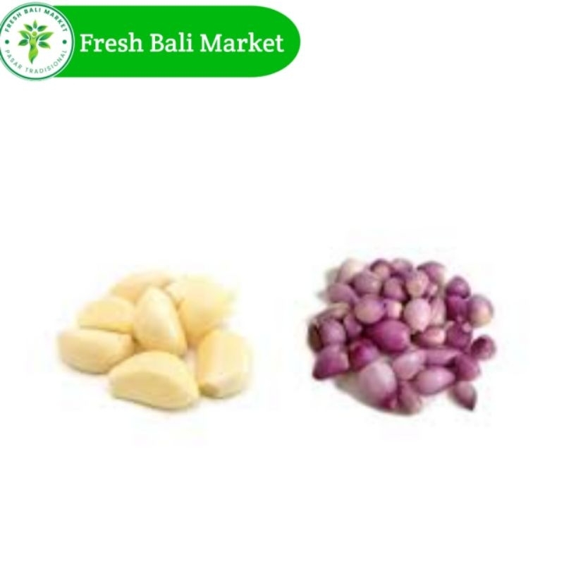 

bawang merah putih kupas 200gr