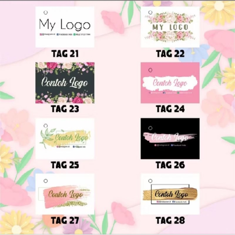 

Hangtag Label 3.5x5 no 22