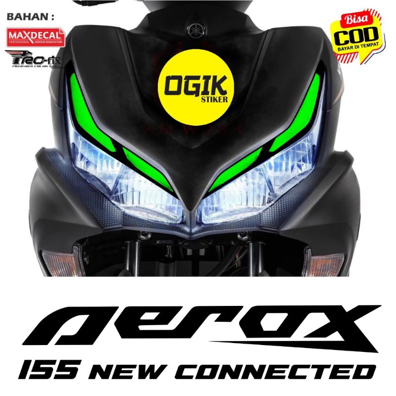 sticker alis aerox 155 new stiker cutting