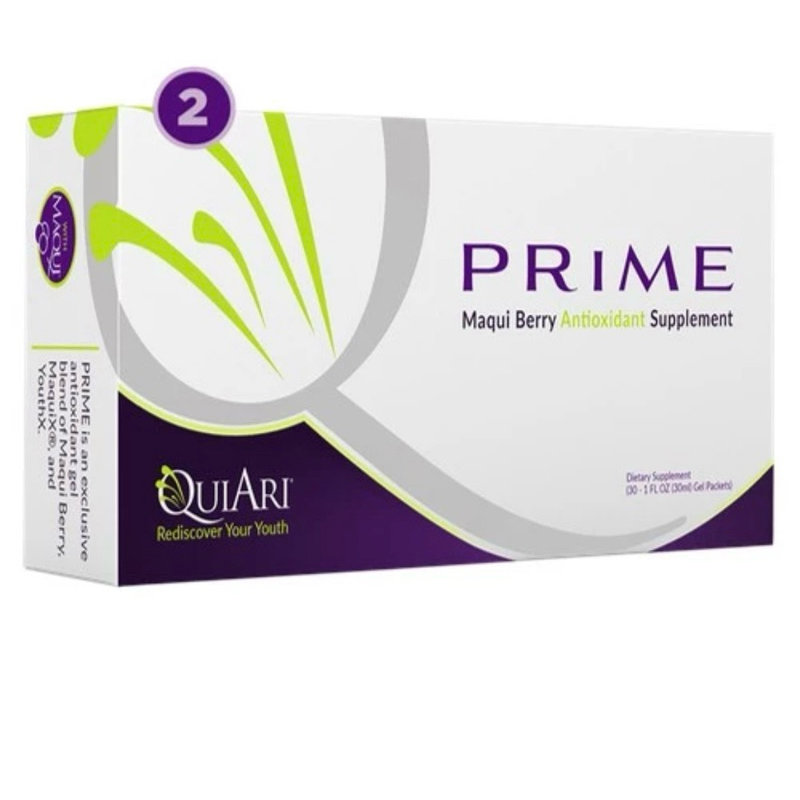 QUIARI Prime Gel Maqui Berry Antioxidant Supplement 1 Box Isi 30