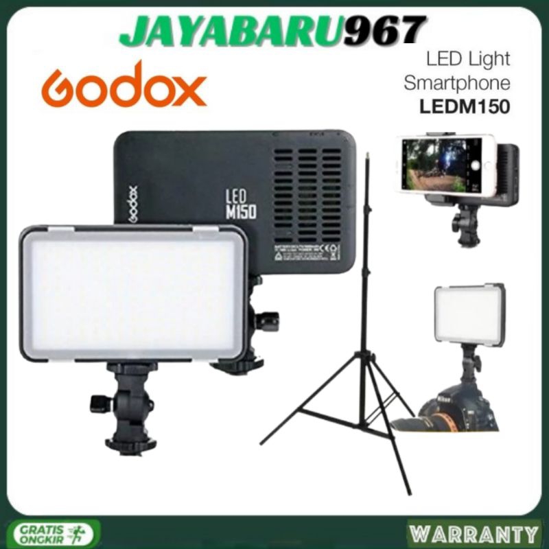 LAMPU LED GODOX M150 VIDEO LIGHT LED GODOX M 150 M150 GODOX M-150 LED