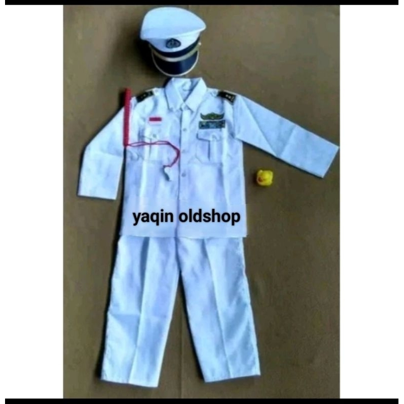 BAJU TNI AL PUTRA/BAJU TNI AL ANAK/ BAJU KARNAVAL TNI AL BAJU SERAGAM KARNAVAL PROFESI TENTARA