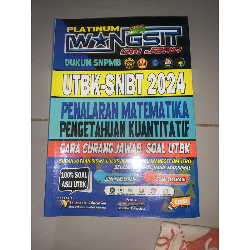 preloved - wangsit om jero utbk 2024 penalaran matematika pengetahuan kuantitatif